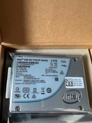 Intel P3520 2TB SSD DC Series 6Gb/s MLC 2.5" U.2 SSDPE2MX020T701 MDV10271 NMVE - Bild 1 von 3
