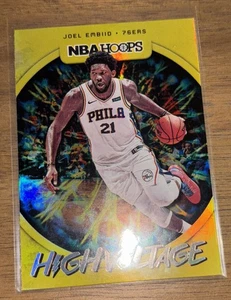 Joel Embiid - 2019-20 Panini Hoops High Voltage #17  Philadelphia 76ers  I201 - Picture 1 of 2