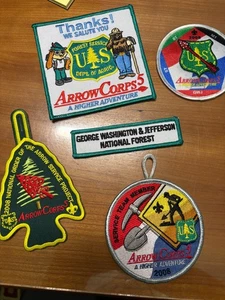 Boy Scout Patch set 2008 Arrowcorps5 OA (5 patches in all) - Picture 1 of 8