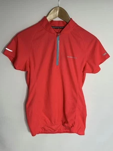 Muddy Fox Cycle Jersey Short Sleeve 1/4 zip | Ladies | Pink/Black | Medium | New - Picture 1 of 12