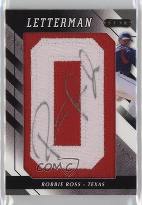 2008 Razor Letterman Robbie Ross #RR Auto - Image 1 of 2