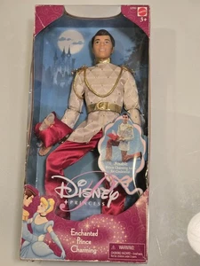 Disney Princess Enchanted Prince Charming Doll From Cinderella 2001 Mattel Neu in OVP - Bild 1 von 17