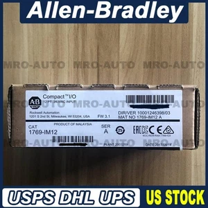 New Factory Sealed 1769-IM12 / A ConpactLogix 12Pt 240VAC input Module US Stock - Picture 1 of 2