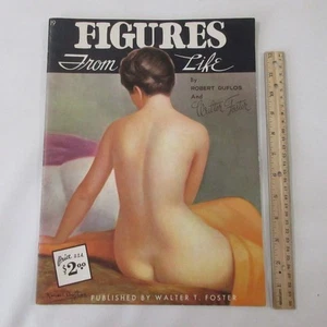 Walter Foster Figures From Life Nude Pinup Duflos Vintage Painting Guide # 19 - Picture 1 of 10