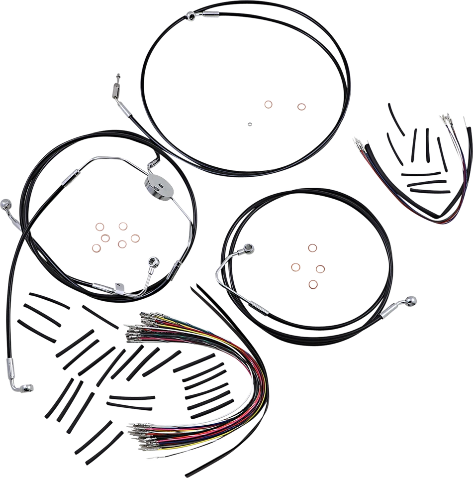 Magnum - 489022 XR Kit de instalación de manillar negro CVO Road Glide Ultra FLTRUSE Foto 1 de 1