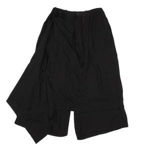 B Yohji Yamamoto Skirt Layered Rayon Pants Size 2(K-155877) - Picture 1 of 12