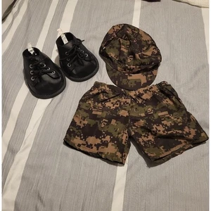 - Build-A-Bear Army Outfit + BootsReporting for duty! This Build-A-Bear bundle - Picture 1 of 5