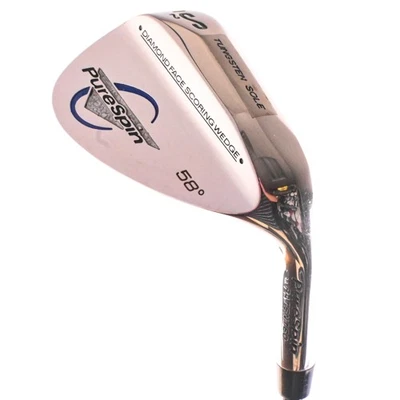 New Pure Spin Diamond Face S2 Wedge 58* Uniflex Steel RH - Image 1 of 3