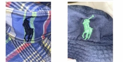De colección Niño Pequeño Polo Ralph Lauren Reversible Cubo Sombrero Big Pony 2T-4T Foto 1 de 4