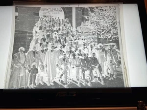 Vintage Church Assembly African American Negative Photo 1924 Nashville Tennessee - Picture 1 of 2