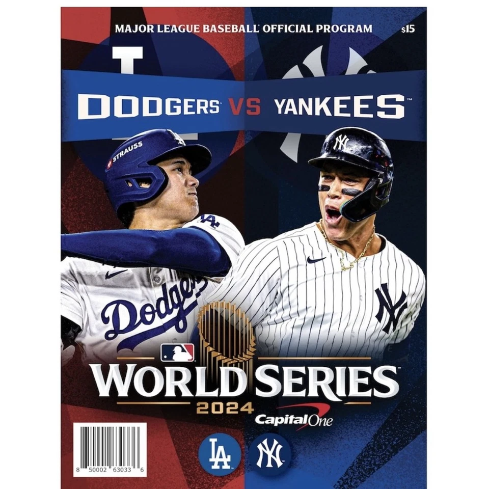 MLB World Series 2024 Official Program Yankees vs Dodgers - Image 1 of 1