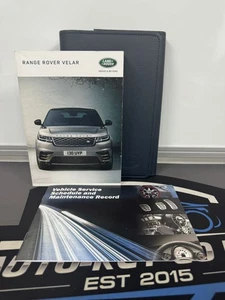 RANGE ROVER VELAR OWNERS PACK / HANDBOOK / MANUAL + WALLET. 2017~2020 (2017) - Picture 1 of 6