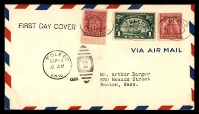 Mayfairstamps US FDC 1929 Sullivan Walloon combo First Day Cover aau_56019 - Image 1 of 2
