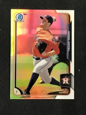 2015 Bowman #BCP85 Mark Appel Houston Astros Chrome Prospects 折射器 /499 — 第 1/2 张图片