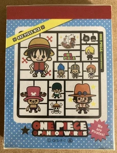 ONEPIECE ONE PIECE PANSON WORKS NOTEPAD MINI MEMO NEW SEALED JAPAN - Picture 1 of 2