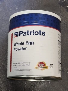  Whole Eggs #10 Can: Freeze-Dried Survival Eggs Designed to Last 10 Years, 72  - Picture 1 of 3