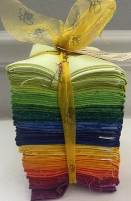 Benartex Cotton Fabric Fat Quarter Bundle “Mr. B’s Brights” 22 Pcs - Image 1 of 4