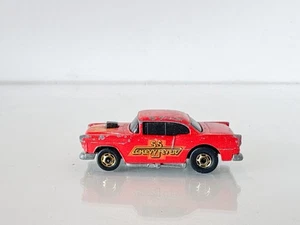 Vintage Hot Wheels 'The Hot Ones' 1955 Chevy Fever Red w/Gold Wheels (EL20) - Picture 1 of 11