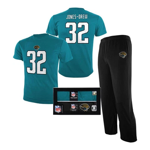 ($50) Jaguars MAURICE JONES-DREW nfl Pajama Jersey Set YOUTH KIDS BOYS (s-small) Cover