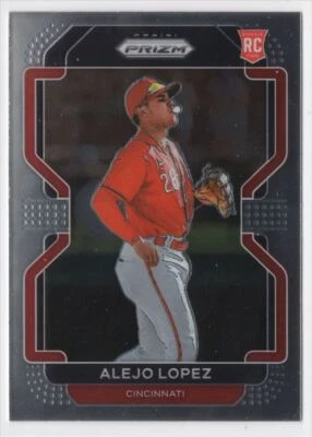 2022 PANINI PRIZM ROOKIE Alejo Lopez Cincinnati Reds #246 R50 - Image 1 of 2