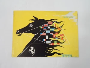 Original Ferrari 250 MM Mille Miglia Sales Brochure Pamphlet Handbook 166 212  - Picture 1 of 5