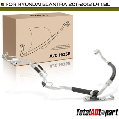 Conjunto de manguera de línea de líquido y succión de aire acondicionado para Hyundai Elantra 2011-2013 1,8 L Foto 1 de 4