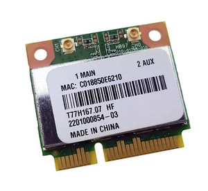 NOWA KARTA ATHEROS AR5B97 300Mbit PÓŁ ROZMIARU WLAN WIRELESS MINI PCI WIFI - Zdjęcie 1 z 2