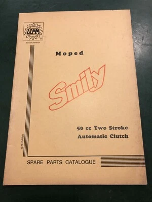 MOTO DEMM SMILY CICLOMOTORE 50 cc. CATALOGO PARTI DI RICAMBIO IN INGLESE 1978 - Immagine 1 di 4