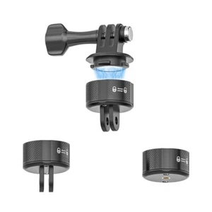 Kit de montaje adaptador de liberación rápida de montaje de cámara magnética para GoPro Hero 12 11 10 9 - Imagen 1 de 7