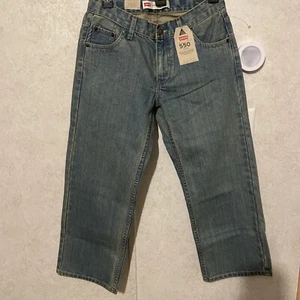 Jungen Levis 550 Relaxed Jeans Größe 8 Husky 28x23 Brandneu mit Etikett A-2 - Bild 1 von 9