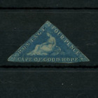CAPE OF GOOD HOPE ONE PENNY no sign of cancel $170used Cat $1700 as mint stamp