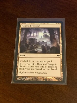 Magic the Gathering Dark Ascension Haunted Fengraf - Image 1 of 2