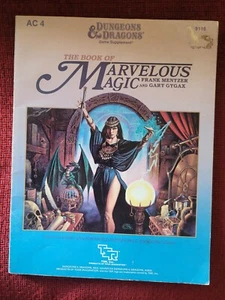 AC4 el libro de la magia maravillosa RPG básico mazmorras y dragones ad&d d&d - Imagen 1 de 7