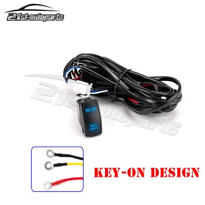 UTV Key On Rear Lights Wiring Harness Kit For Polaris RZR XP 1000 Turbo S 900 - Image 1 of 4