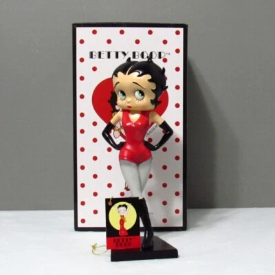Westland Giftware 20054 BETTY BOOP IN RED JUMPSUIT Resin Figurine, BNIB, Retired - Image 1 of 4