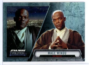 MACE WINDU - 2016 Star Wars Evolution Base Set: Card # 79 Samuel Jackson - Picture 1 of 2
