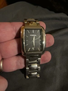 fossil uhr herren gebraucht Edelstahl braucht Batterie 65atm - Bild 1 von 12