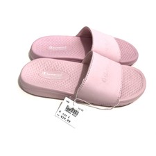 light pink champion slides