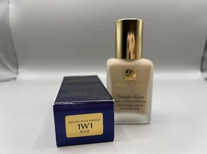 ESTEE LAUDER DOUBLE WEAR STAY-IN-PLACE MAKEUP FOUNDATION "1W1 BONE" NIB - Picture 1 of 2