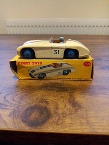 DINKY TOYS MECCANO #133 CUNNINGHAM C-5R SPORTS RACING CAR IN ORIGINAL BOX - Picture 1 of 13