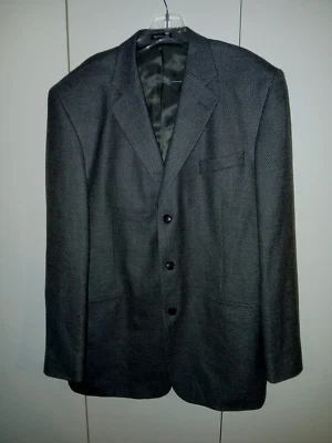 CHAQUETA DEPORTIVA STAFFORD HOMBRE 100% LANA NUEVA TOTALMENTE FORRADA GRIS-42L-NUEVA SIN ETIQUETAS-MUY SUAVE Foto 1 de 4