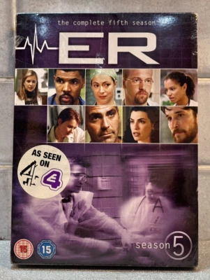 E.R. - Series 5 - Complete -DVD , 5-Disc Set, Box Set- NEW & SEALED - Image 1 of 3