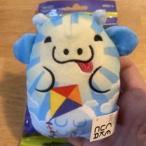 Cows vs Aliens #039 Flighty Kite Bean Bag 4” Plush Cow Cats vs Pickles Family - Picture 1 of 8