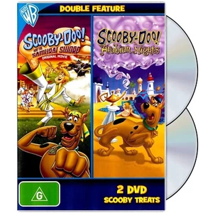 Scooby-Doo And The Samurai Sword / Scooby-Doo In Arabian Night (DVD, Region 4) - Picture 1 of 5