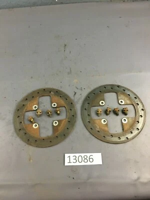 2007 CAN-AM OUTLANDER 500 4X4 EFI Front Brake Disc Rotor Pair Set  705600279 MAX Foto 1 de 2