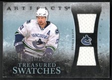 2010-11 Upper Deck Artifacts Treasured Swatches Blue Henrik Sedin Jersey /35