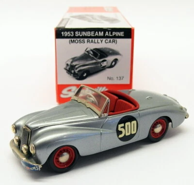 Somerville Models 1/43 Scale 137 - 1953 Sunbeam Alpine - Moss Rally Car - Image 1 of 4