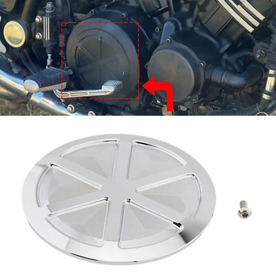 Подходит для YAMAHA Vmax 1200 1985-2007 2002 хромированная боковая декоративная крышка двигателя - Изображение 1 из 4