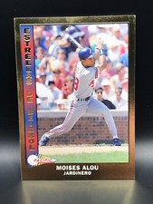 1993 Pacific Gold Estrellas Moises Alou #1 Limited To 10,000 Cubs, Giants, Expos