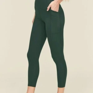 Girlfriend Collective Compressive Pocket Legging High Rise Moss Size Large - Picture 1 of 7